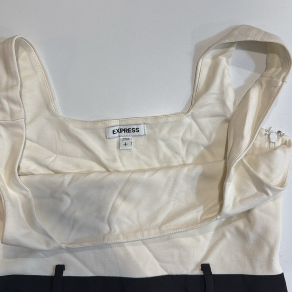 Express Jumper - Size Small (Off-White Top, Black Flowy Pant bottom) - Picture 3 of 3